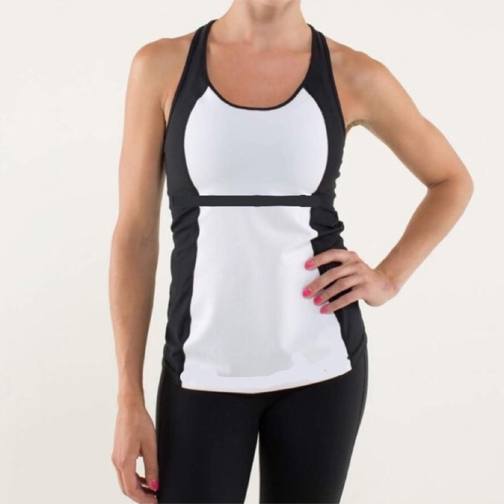 LULULEMON - Color block Racer back top, 6